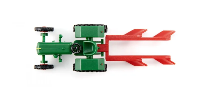 Normag Faktor I with plough - laubgrün – 039802 · 1:87 by Wiking – product photo 2 of 4