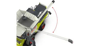 Claas Trion 720 Montana Convio 1080 u. Transportwagen – 077857 · 1:32 von Wiking – Produktfoto 2 von 4