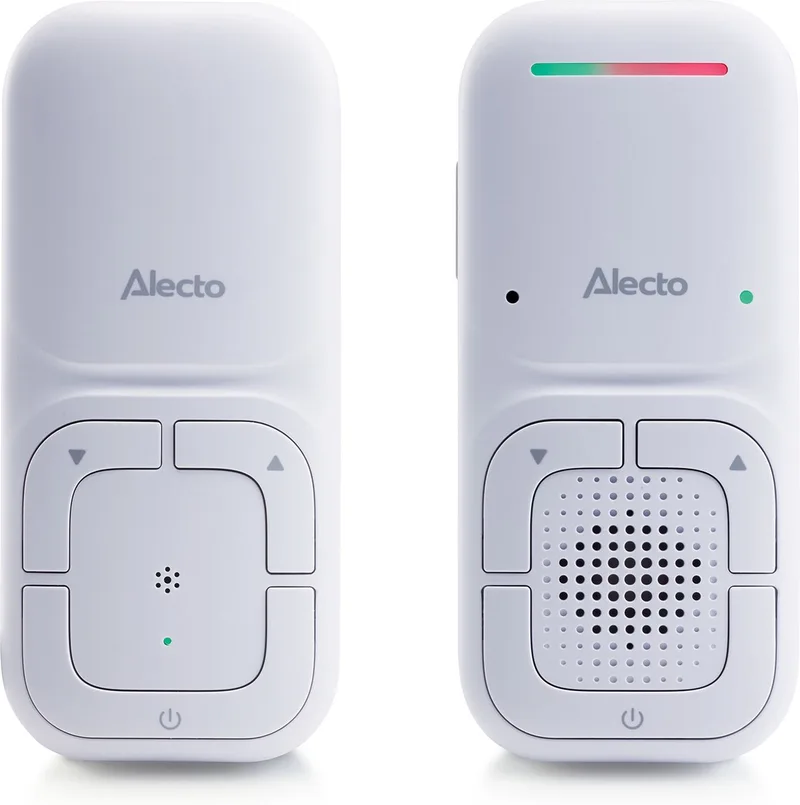 Babyfoon - Audio Babyfoon - Full Eco DECT - Lange stand-by tijd - DBX130 - Wit de Alecto en Wit – DBX130 – photo produit