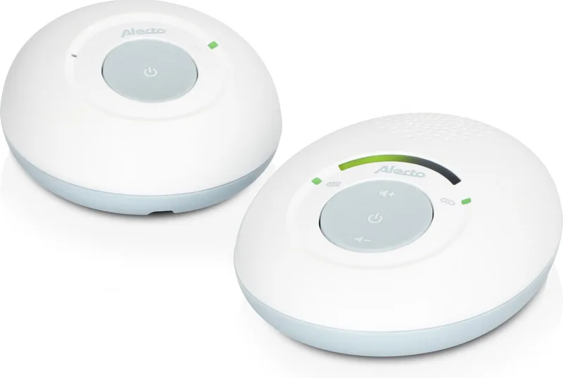DBX110 - Full Eco DECT Babyfoon - Wit/Blauw van Alecto in Wit-Blauw – productfoto