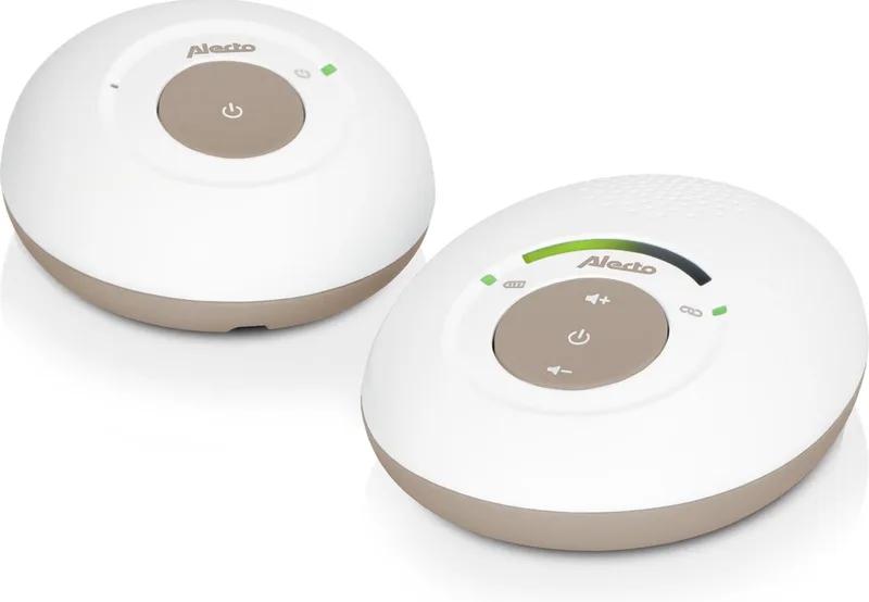 DBX110BE - Full Eco DECT Babyfoon - Wit/Beige van Alecto in Wit-Beige – productfoto