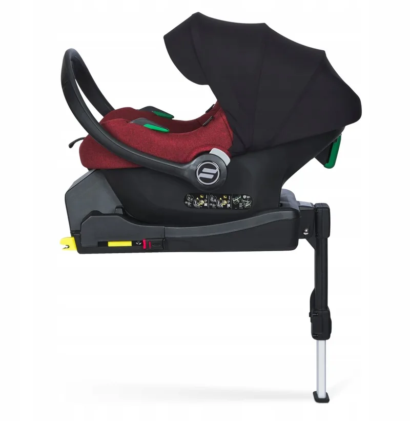 Cosmo AirFlow Autostoeltje 0-13kg met Isofix Basis | Licht & Veilig by Avionaut in Rood – product photo