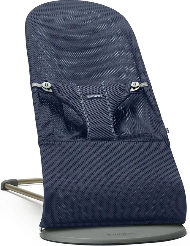 Wipstoel Bliss - Mesh - Marineblauw - Ergonomisch - Verstelbaar - Inklapbaar