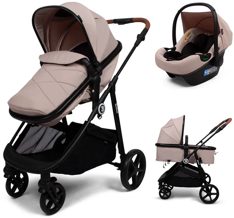 Baninni 3-in-1 Multi Standen Kinderwagen met Autostoel Nelia by Baninni in Beige – product photo