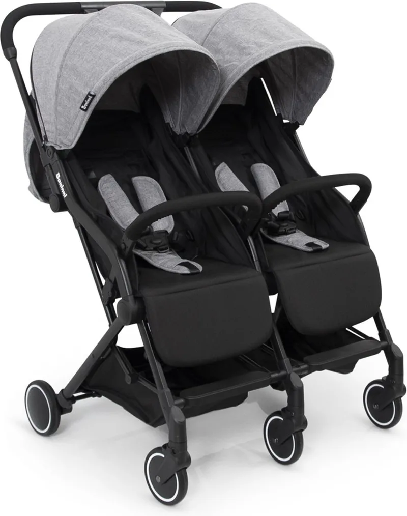 Duo Buggy Adige van Baninni in Grijs – productfoto