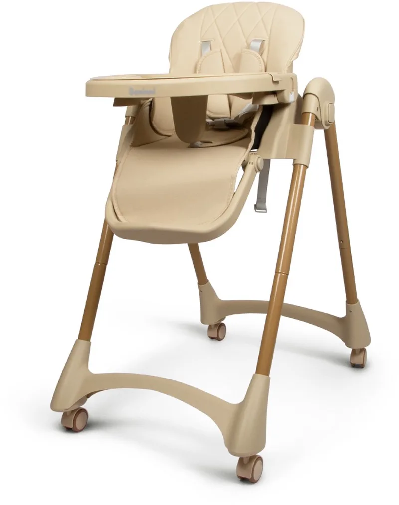 Kinderstoel - Meegroeistoel Roma van Baninni in Beige – productfoto