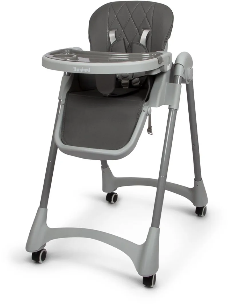 Kinderstoel - Meegroeistoel Roma by Baninni in Grijs – product photo