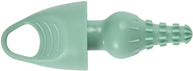 Flessenborstel van Siliconen - Zachte en Krasvrije Haren voor Babyflessen - Ronde Kop die Alle Hoeken Bereikt - Met Geïntegreerde Speenreiniger - Brede Ergonomische Greep en Ophangring - Vaatwasbestendig