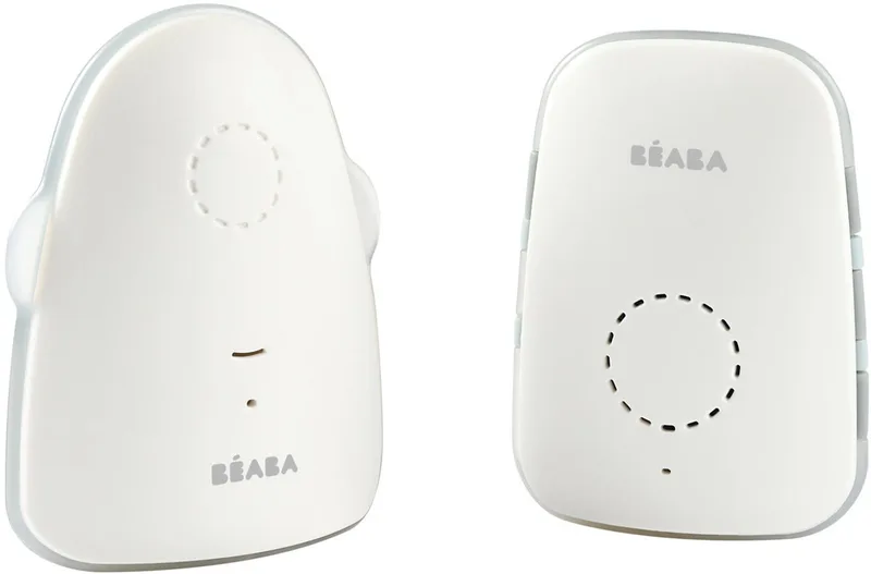 Simply Zen Babyfoon - Storingsvrije Monitor met SRHS-Frequentierotatie - 0-Golftechnologie voor de Nachtmodus - Walkie-Talkie om je Kindje Gerust te Stellen - Bereik tot 300 m - VOX-Stemactivatie van Béaba in Wit – productfoto