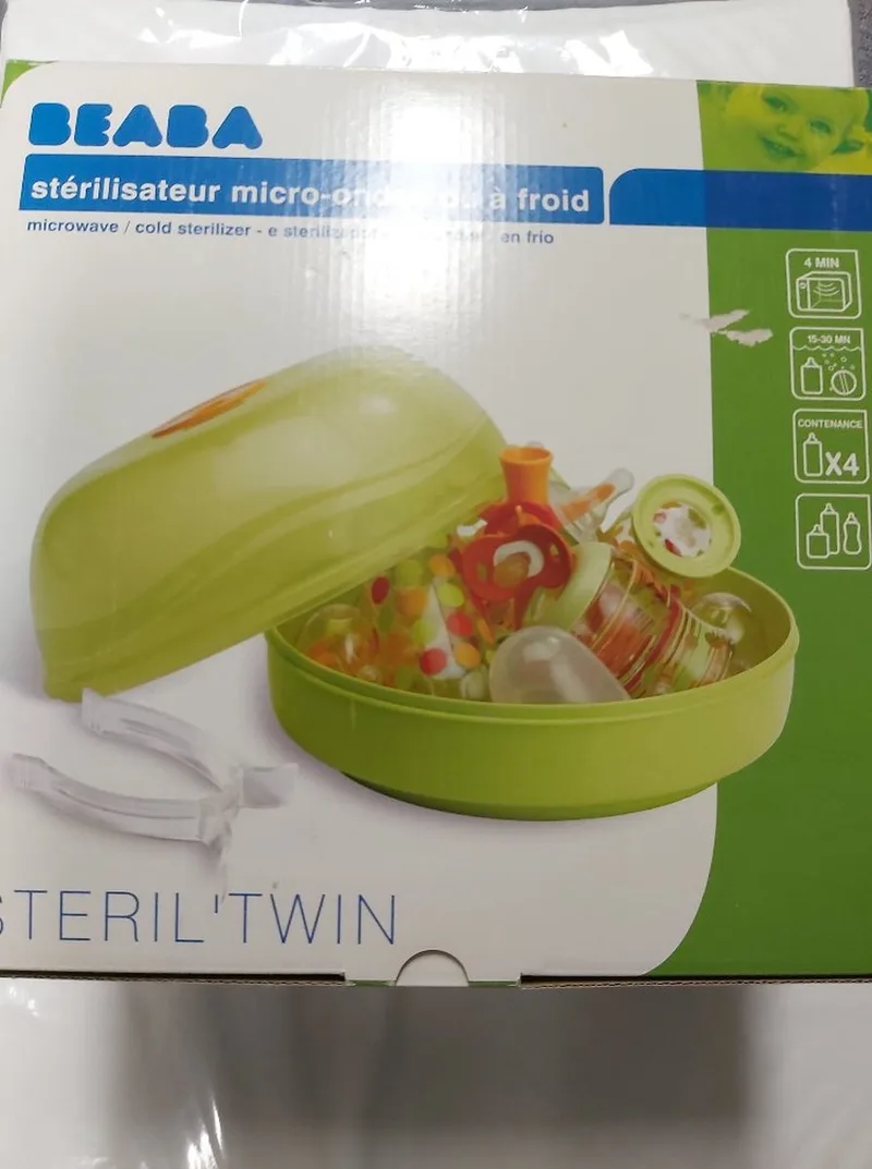 sterilisator voor magnetron van Béaba in Groen – productfoto