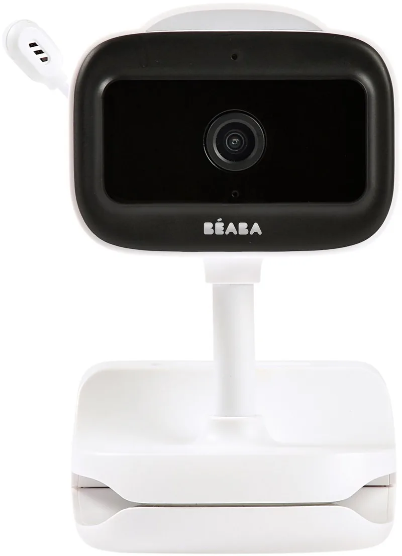 Zen Nomad Babyfoon - Baby Monitor - Babyfoon met camera en app - Baby camera met nachtlampje van Béaba in Wit – productfoto