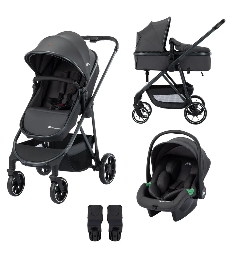 Brume Trio - Kinderwagen 3-in-1 - Vanaf 0 tot 4 jaar by Bébé Confort in Mineral Graphite – product photo