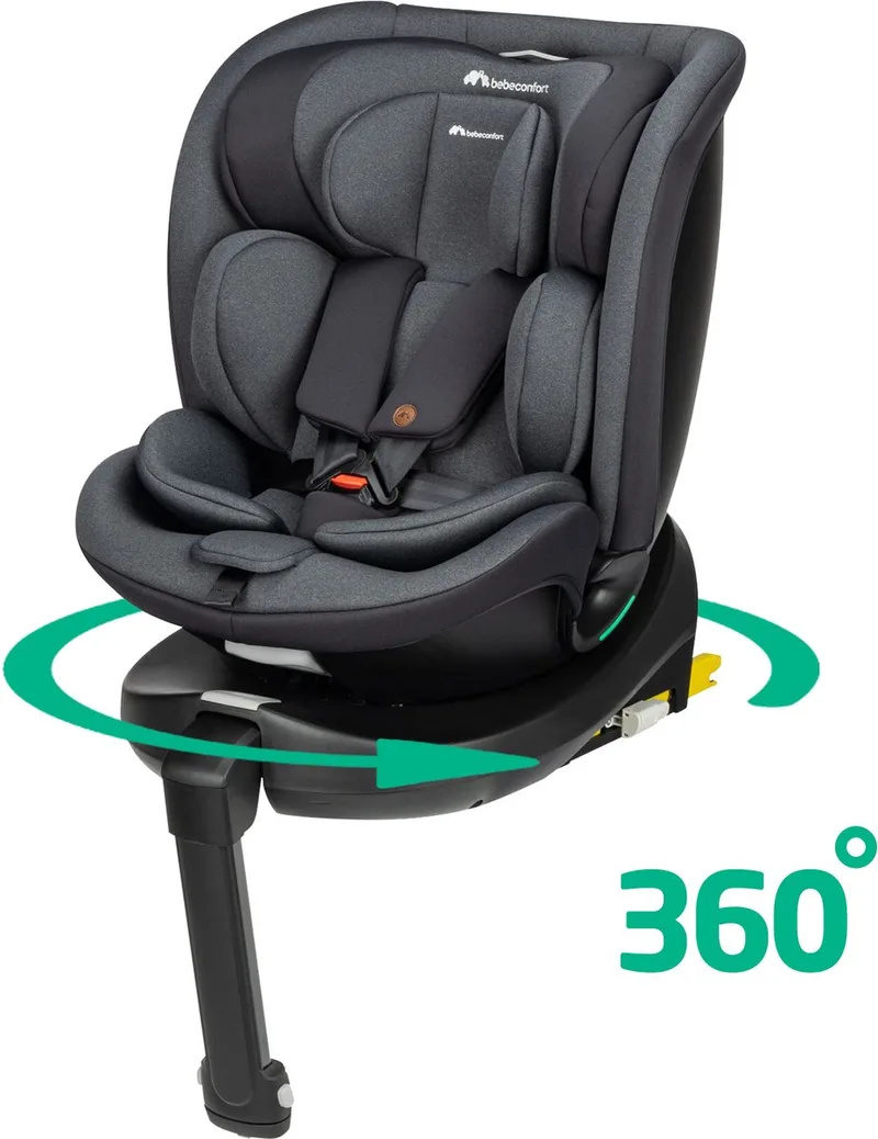 EvoluFix Plus 360 i-Size - Autostoel - Vanaf de geboorte tot 12 jaar oud van Bébé Confort in Tinted Black – productfoto