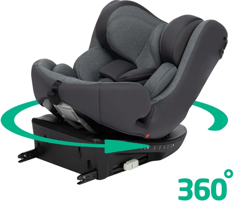 EvolveFix i-Size - Autostoeltje - Vanaf de geboorte tot 12 jaar by Bébé Confort in Tinted Graphite – product photo