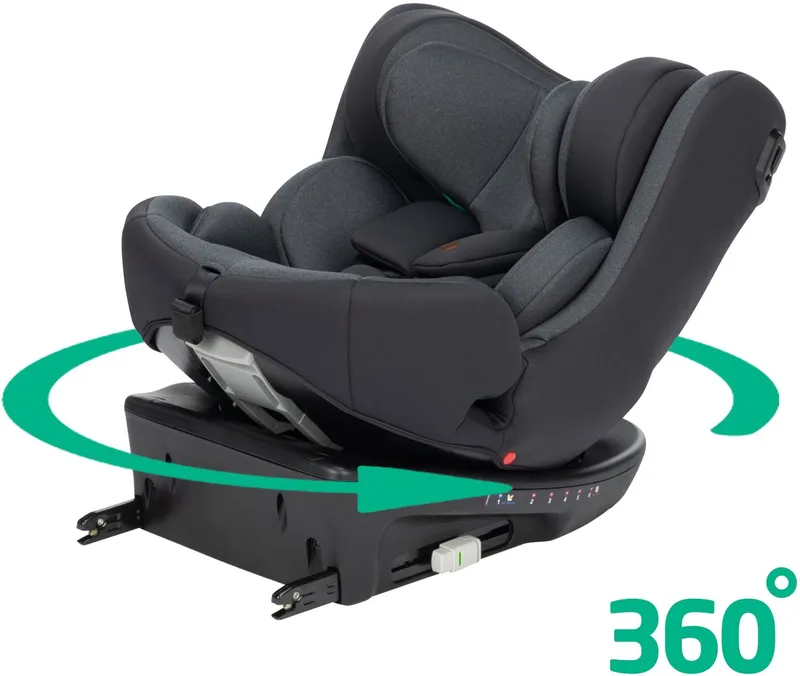 EvolveFix i-Size - Autostoeltje - Vanaf de geboorte tot 12 jaar by Bébé Confort in Tinted Black – product photo