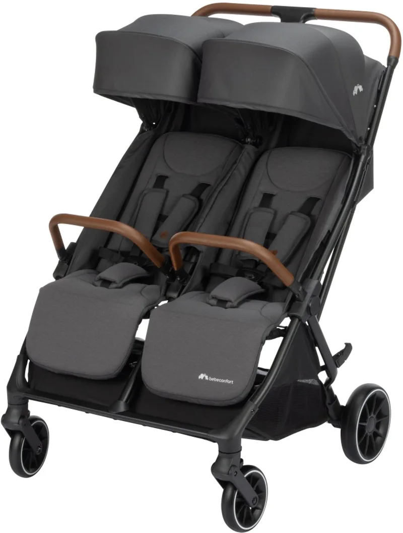 Mane - Dubbel kinderwagen - 0-4 jaar (0-22 kg) van Bébé Confort in Mineral Graphite – productfoto