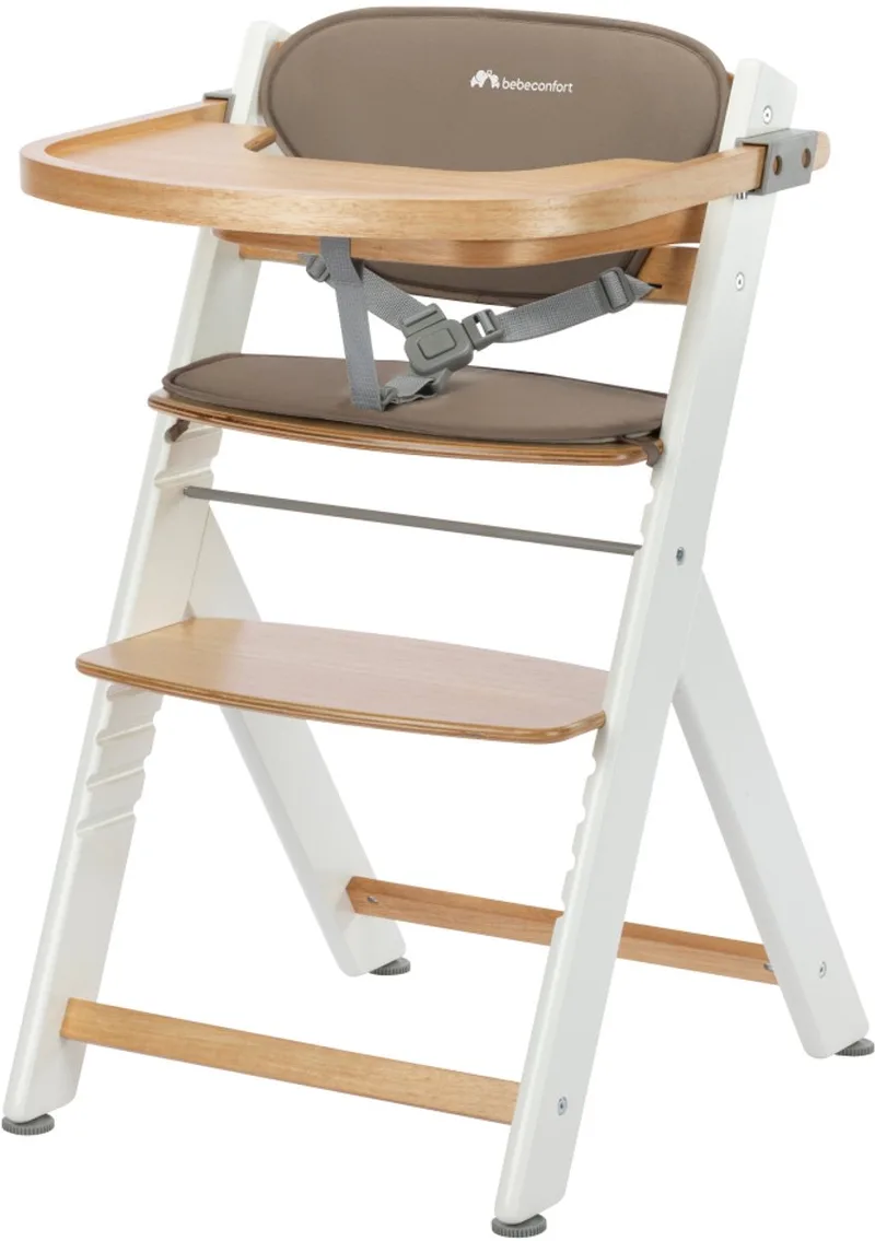 Timba 2 met verkleinkussen - Kinderstoel - 6 maanden tot 10 jaar oud van Bébé Confort in Light Wood – productfoto