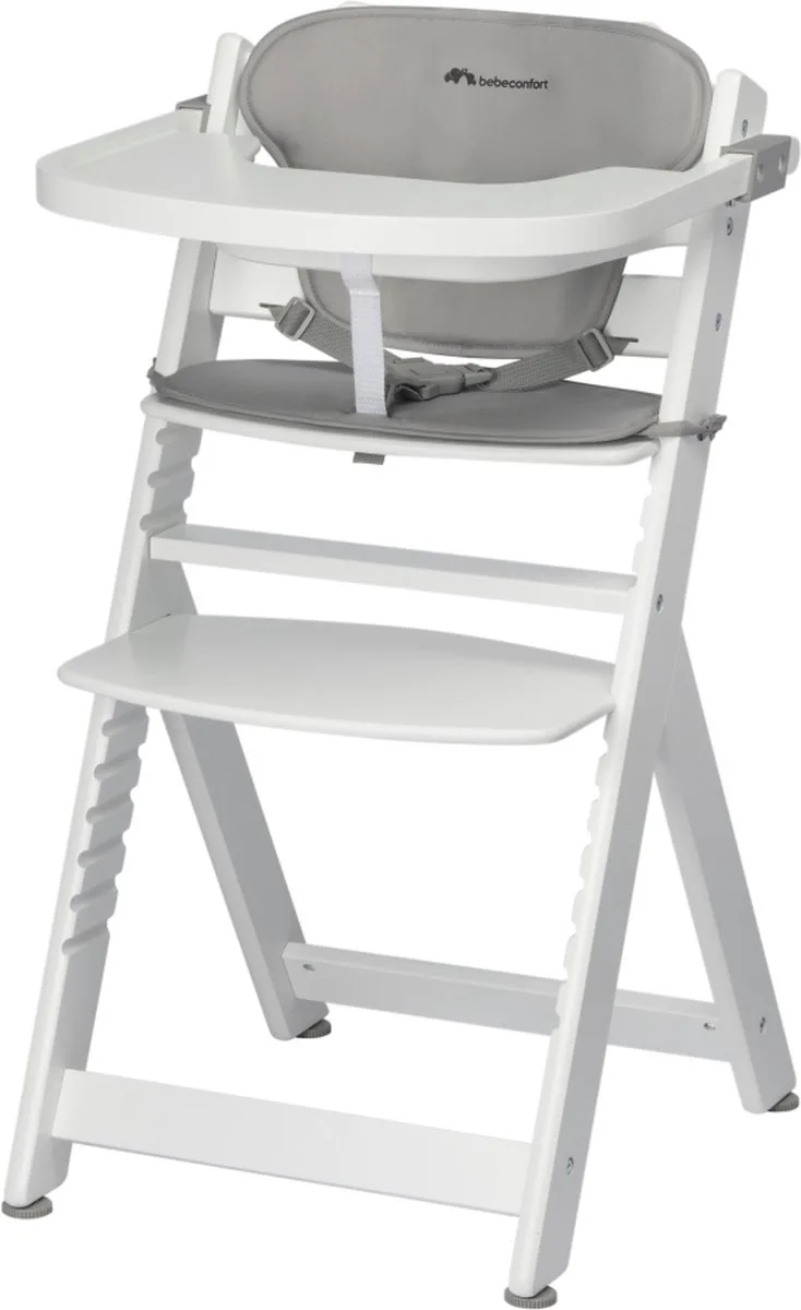 Timba met verkleinkussen - Kinderstoel - White/Grey - 6 maanden tot 10 jaar oud by Bébé Confort in White – product photo