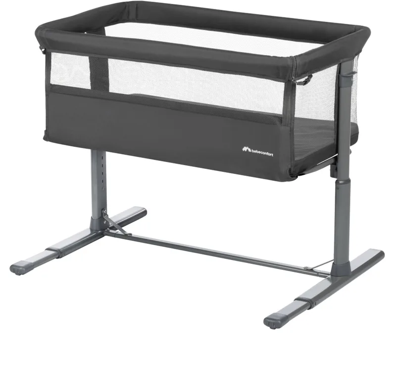 Zina Co-Sleeper - 2-in-1 babybedje - Hoogte verstelbaar van Bébé Confort in Mineral Graphite – productfoto