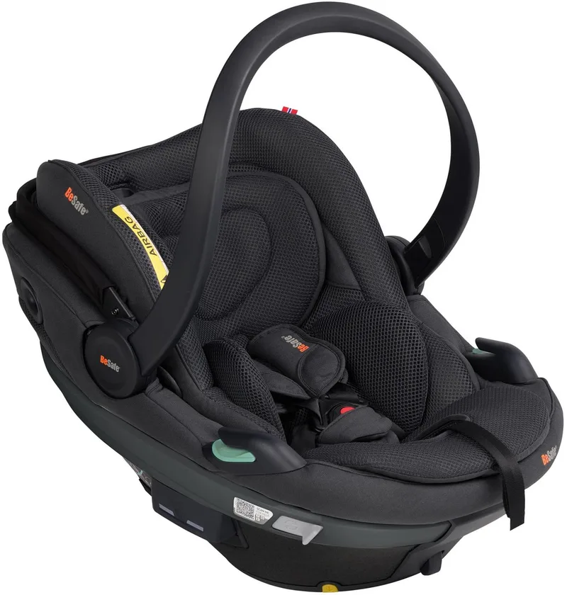 Go Beyond² - Autostoel - Autostoeltjes - Autostoel ISOfix - Autostoel baby - Anthracite Mesh by BeSafe in Antracite mesh – product photo