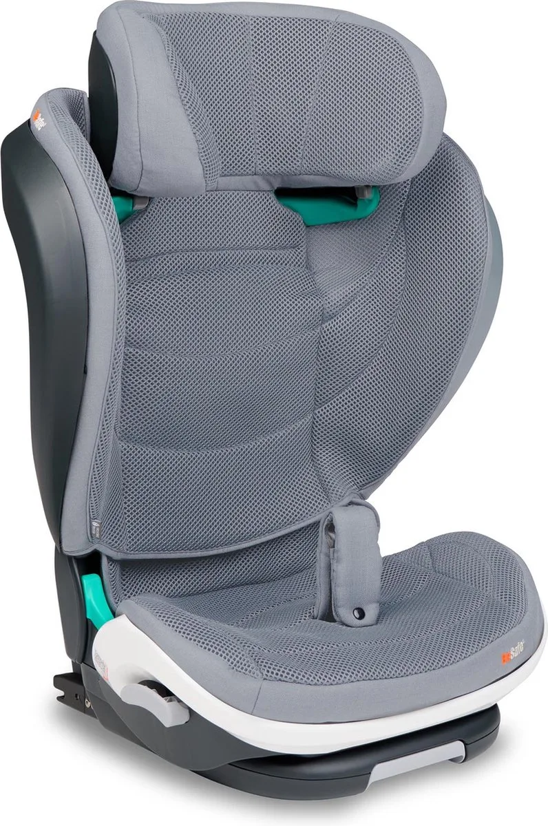 iZi Flex Fix 2 i-Size - Stoelverhoger - Auto Stoelverhoger- Kinderzitje - Zitverhoger - 100-150cm van BeSafe in Peak mesh – productfoto