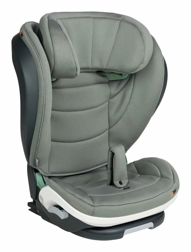 iZi Flex Fix 2 i-Size - Stoelverhoger - Stoelverhoger auto - Kinderzitje auto - Zitverhoger - 100-150cm - Meadow Green SoftBreeze by BeSafe in Meadow Green Soft Breeze – product photo