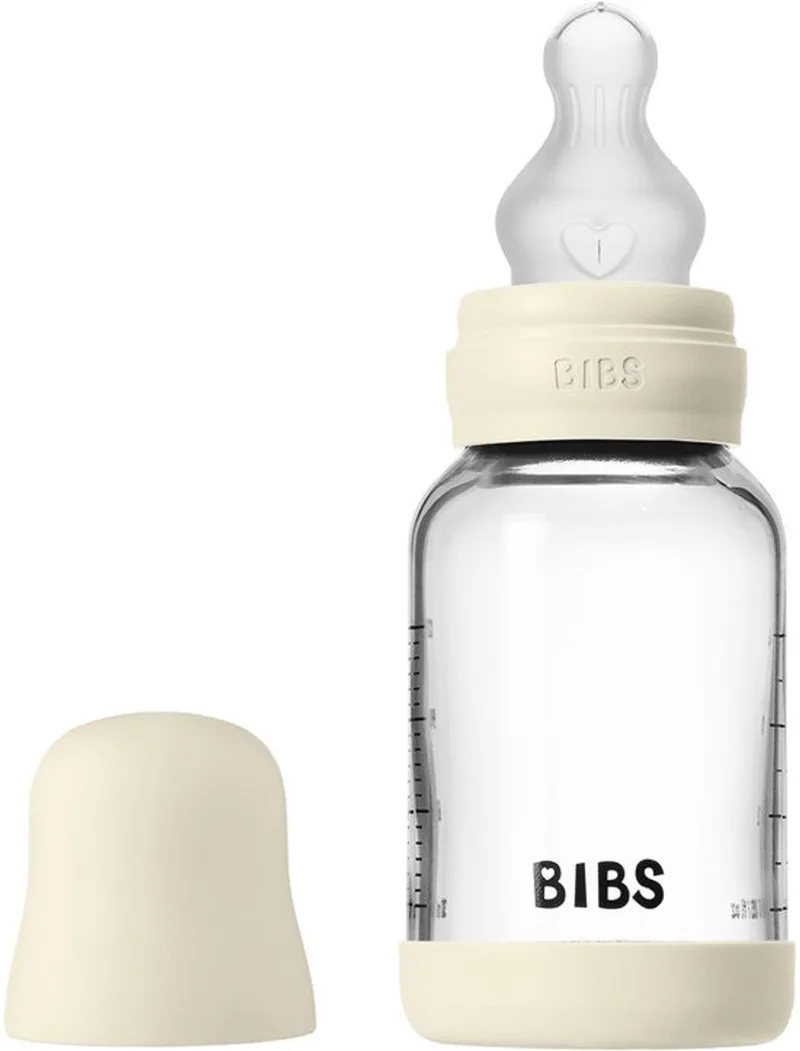 Fles - Medium Flow - 150 ml - Latex - Ivory by BIBS – product photo