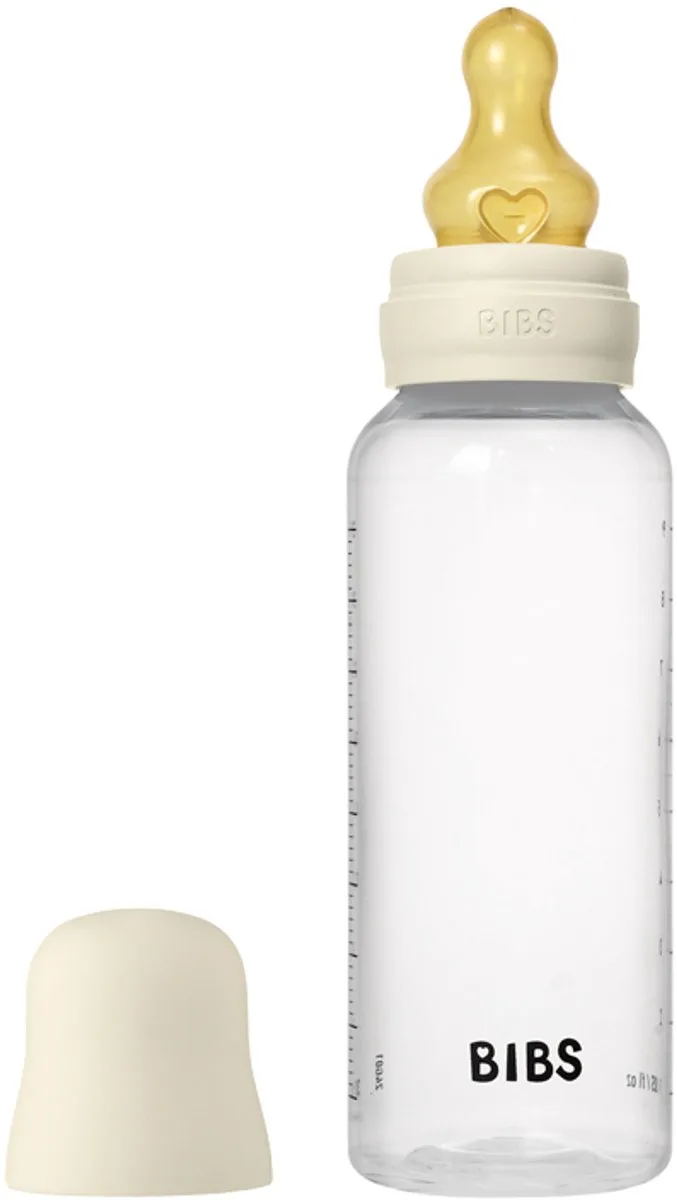 Fles - Medium Flow - 270 ml - Latex - Ivory van BIBS in Wit off white – productfoto