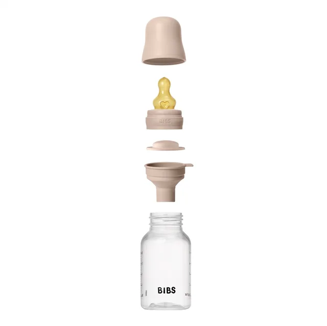 Fles - Slow Flow - 150 ml - Latex - Blush