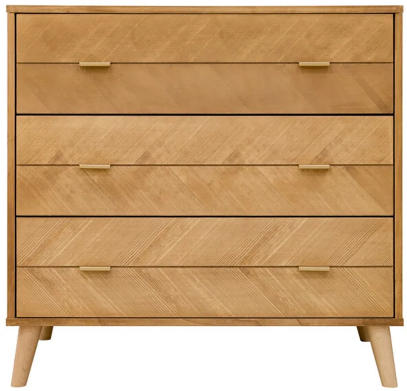 Manou Commode - 3 Laden - Vintage by Bopita in Hout naturel – product photo
