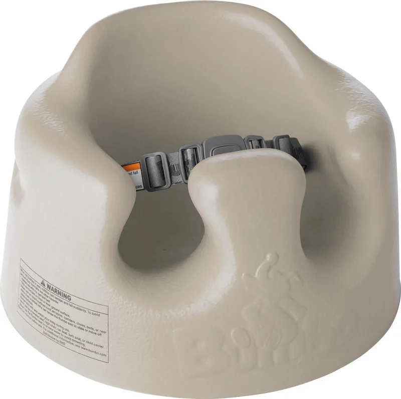 Floor Seat - Kinderstoel - Kinderzetel - Babystoeltje - Zacht Foam - Vanaf 3 maanden van Bumbo in Taupe – productfoto