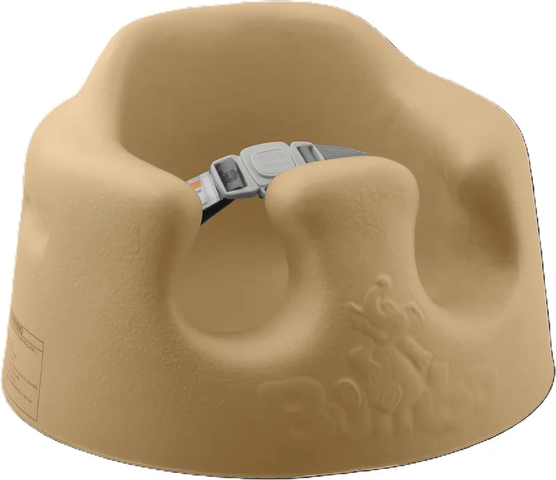 Floor Seat Nutmeg - Indigogeel - Kinderstoel - Kinderzetel - Babystoeltje - Zacht Foam - Vanaf 3 maanden van Bumbo in Mat Geel – productfoto