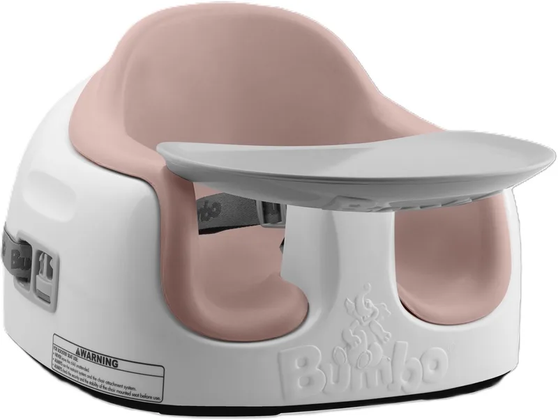 Multi Seat Heather - Kinderstoel - Kinderzetel - Babystoel - Stoelverhoger - Multifunctioneel by Bumbo in Mat Roze – product photo