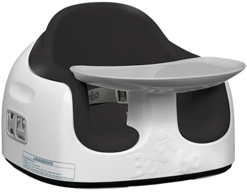 Multi Seat - Kinderstoel - Kinderzetel - Babystoel - Stoelverhoger - Multifunctioneel de Bumbo en Zwart – photo produit