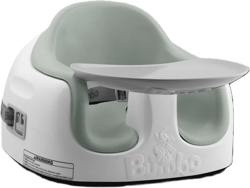 Multi Seat Sage - Kinderstoel - Kinderzetel - Babystoel - Stoelverhoger - Multifunctioneel van Bumbo in Mat Groen – productfoto
