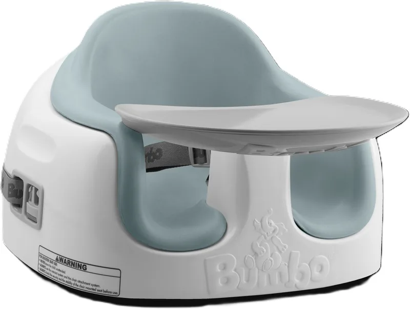 Multi Seat Salt Bush - Kinderstoel - Kinderzetel - Babystoel - Stoelverhoger - Multifunctioneel by Bumbo in Mat Blauw – product photo