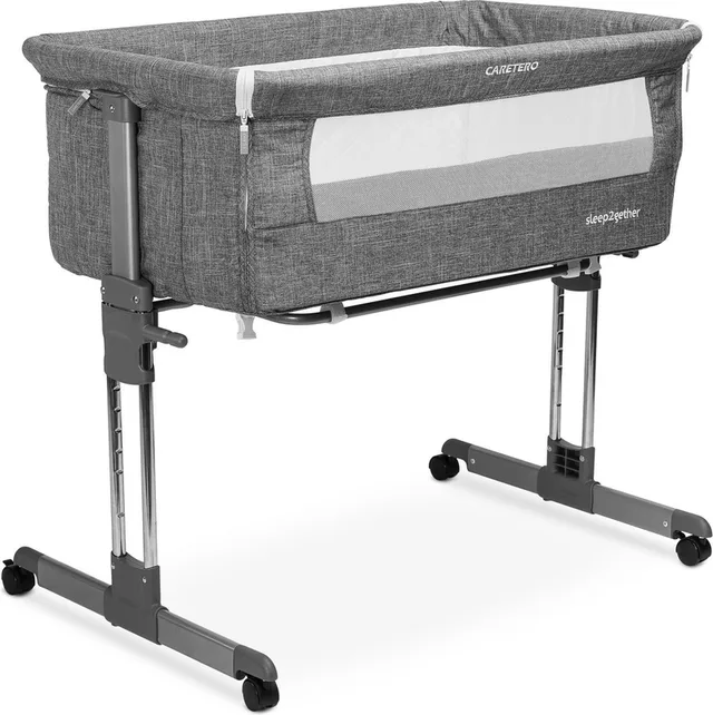 co-sleeper Slees2Gether - aanschuifbed Graphite