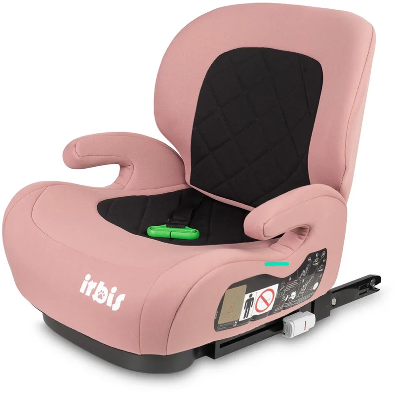 Irbis i-Size - Autostoeltje - Pink - 125-150 cm - Ergonomische Armleuningen van Caretero in Roze – productfoto