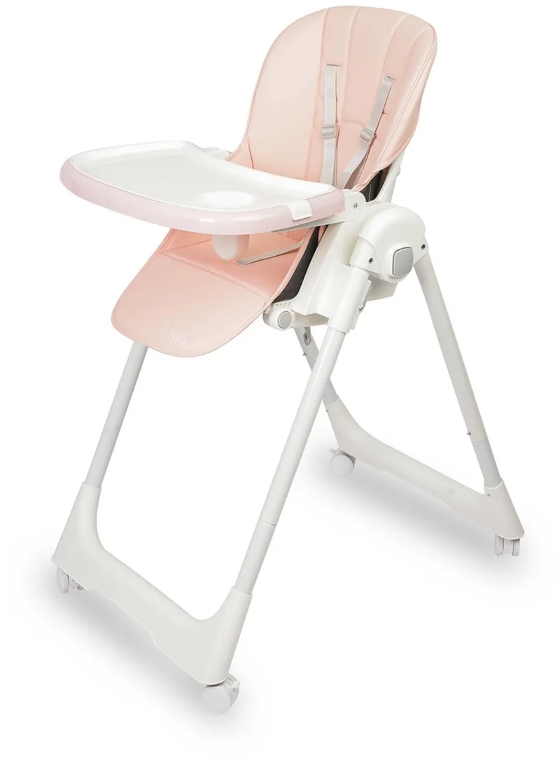Megalo kinderstoel verstelbaar - Eetstoel van Caretero in Roze – productfoto