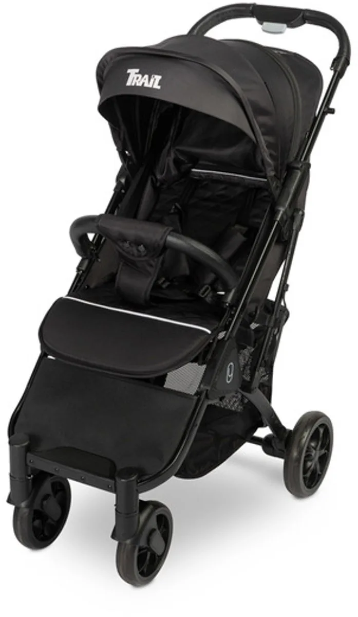 Trail kinderwagen 8 kg opvouwbaar - Reiskinderwagen by Caretero in Zwart – product photo