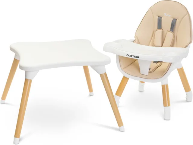 Tuva Kinderstoel - Babystoel - Baby Eetstoel - Kinderstoeltje voor Peuter - Voor Kinderen van 6 Maanden tot 3-4 Jaar - Scandinavisch Design
