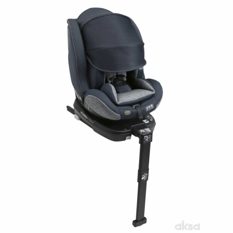 autostoel Seat3Fit i-Size Air (40-125cm) van Chicco in Graphite – productfoto