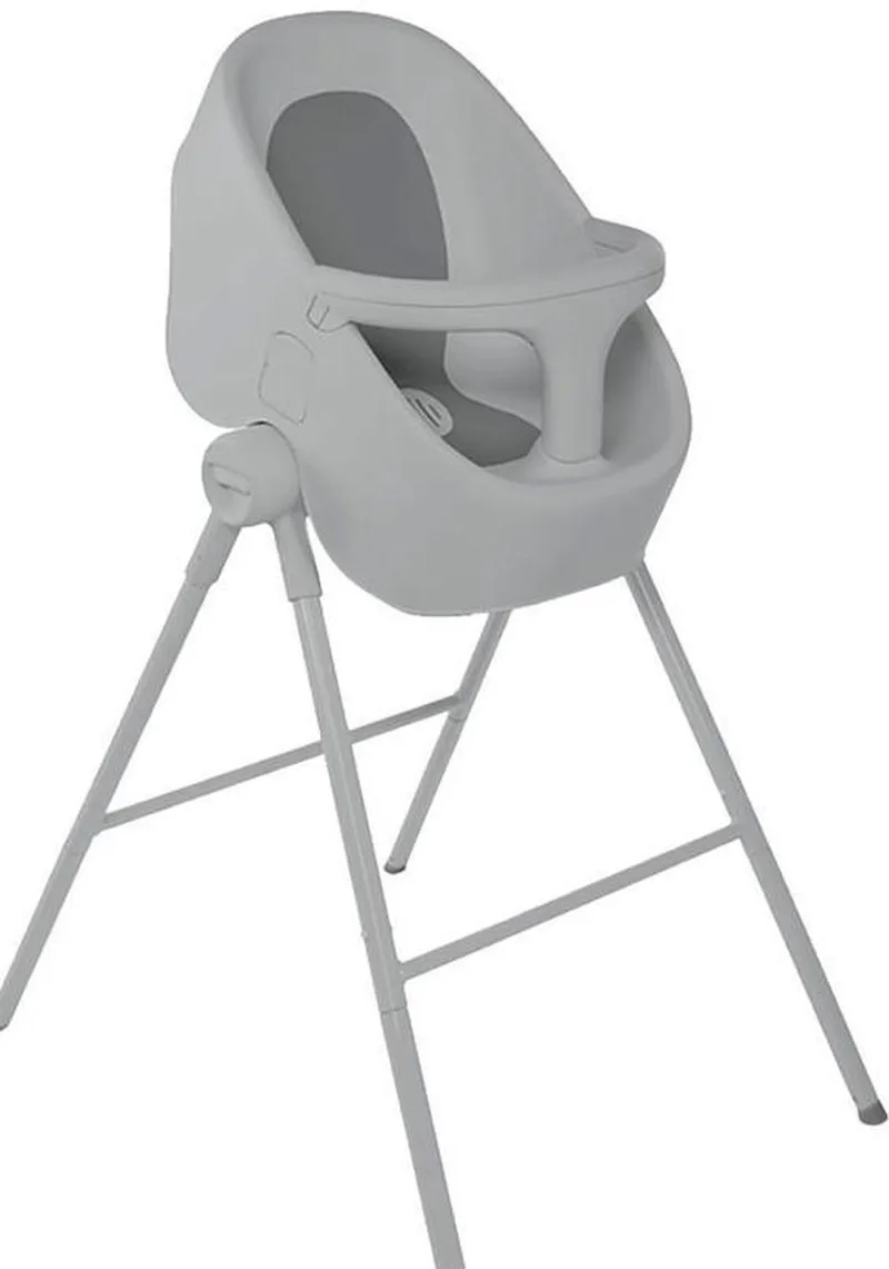 Badje Bubble Nest Junior - Babybad met standaard - Hoogte verstelbaar babybadje - 2-Delig van Chicco in Grijs – productfoto
