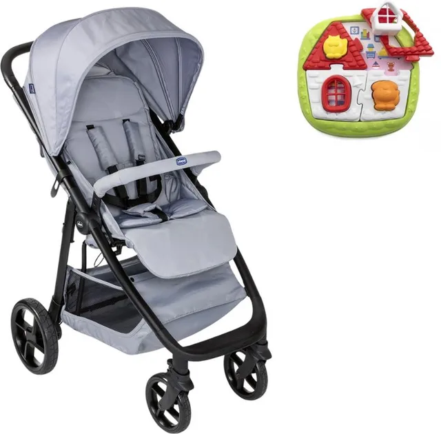 bundel - Buggy Multiride - Light Grey & 2-in-1 Huispuzzel