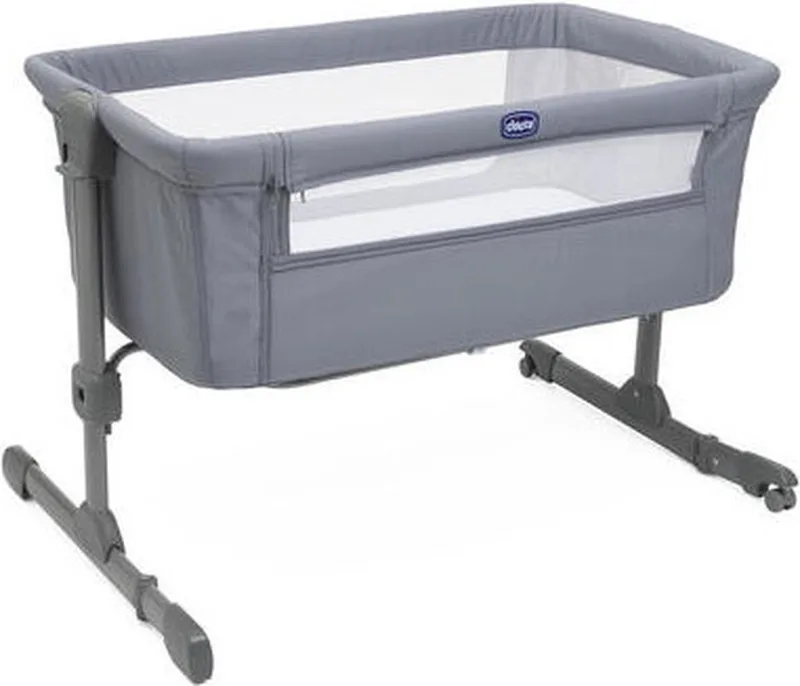 Co-Sleeper Wieg - Next2Me Essential van Chicco in Grijs – productfoto