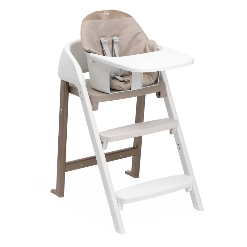 Crescendo Up Kinderstoel - Pearl Cooper van Chicco in Beige – productfoto