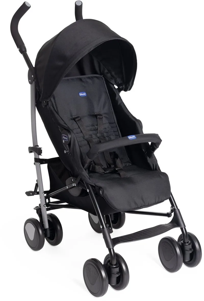 Echo Lite Buggy - Ebony (zwart) van Chicco in Zwart-ebbenhout (Noir ébène) – productfoto