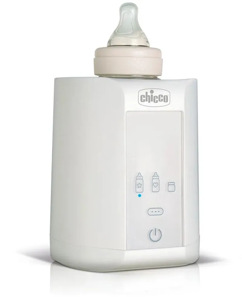 Flessenwarmer voor Thuis - Warmt Melk & Potjes babyvoeding op in Minder dan 4 Minuten | Houdt 1 uur warm (0m+) by Chicco in Wit – product photo