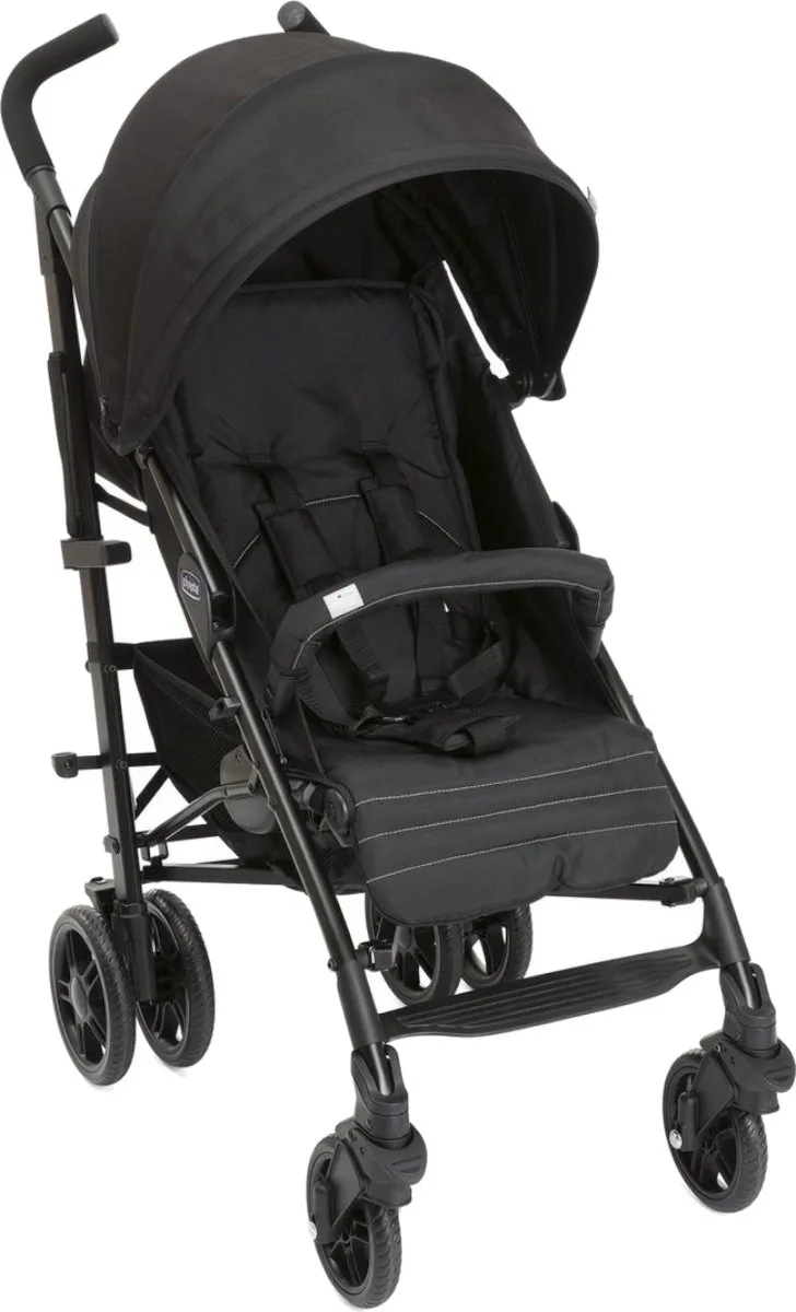 Liteway 4 Buggy Jet Black van Chicco in Zwart – productfoto