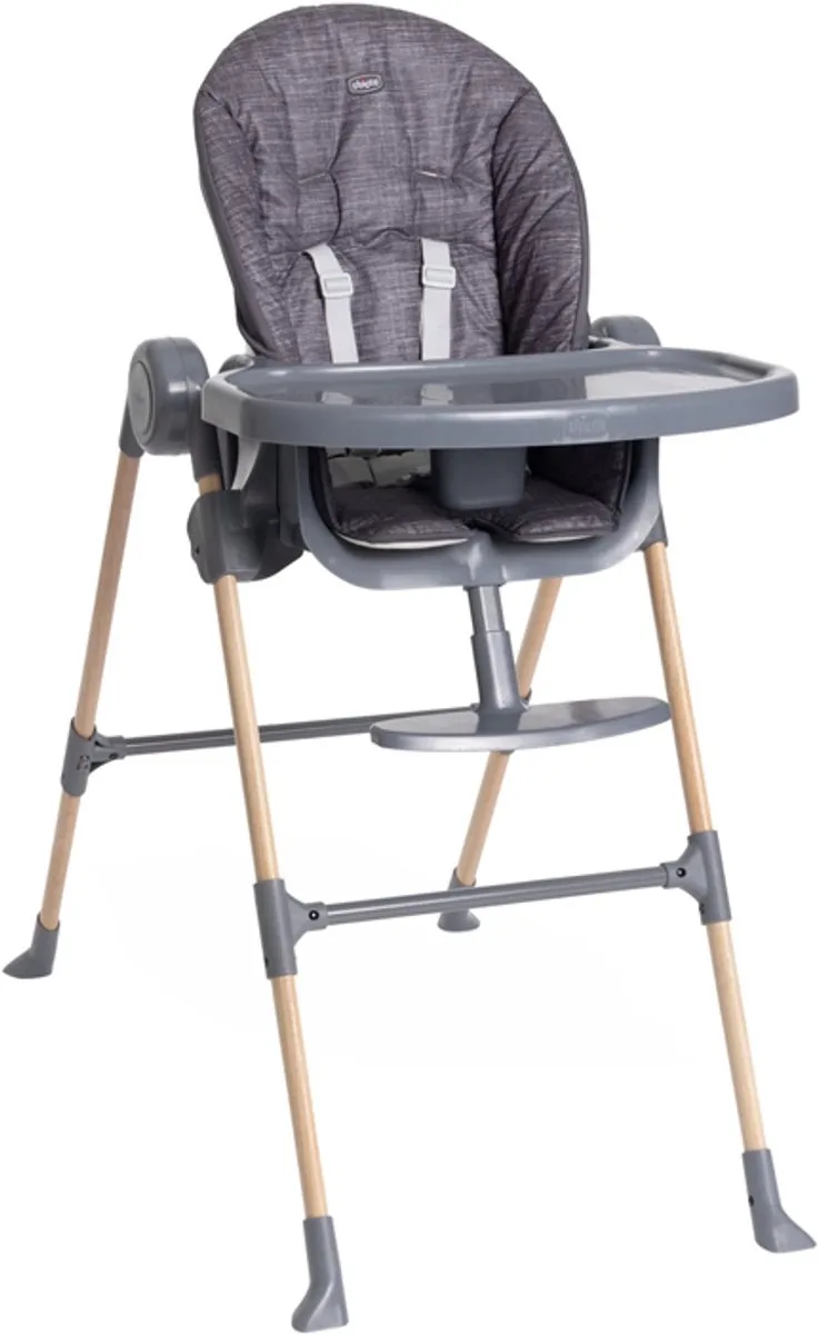 Polly Essential Kinderstoel - Coal van Chicco in Antraciet – productfoto